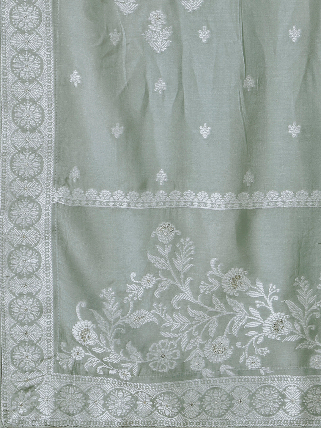 Grey Tussar Silk Kurta Suit Set Product vendor