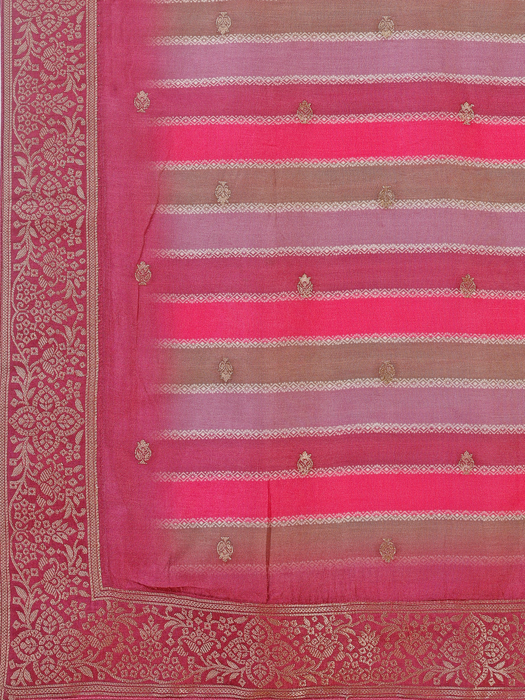 Soft Maroon Jacquard Kurta Suit Set with Bandhani Printed Dupatta Product vendor