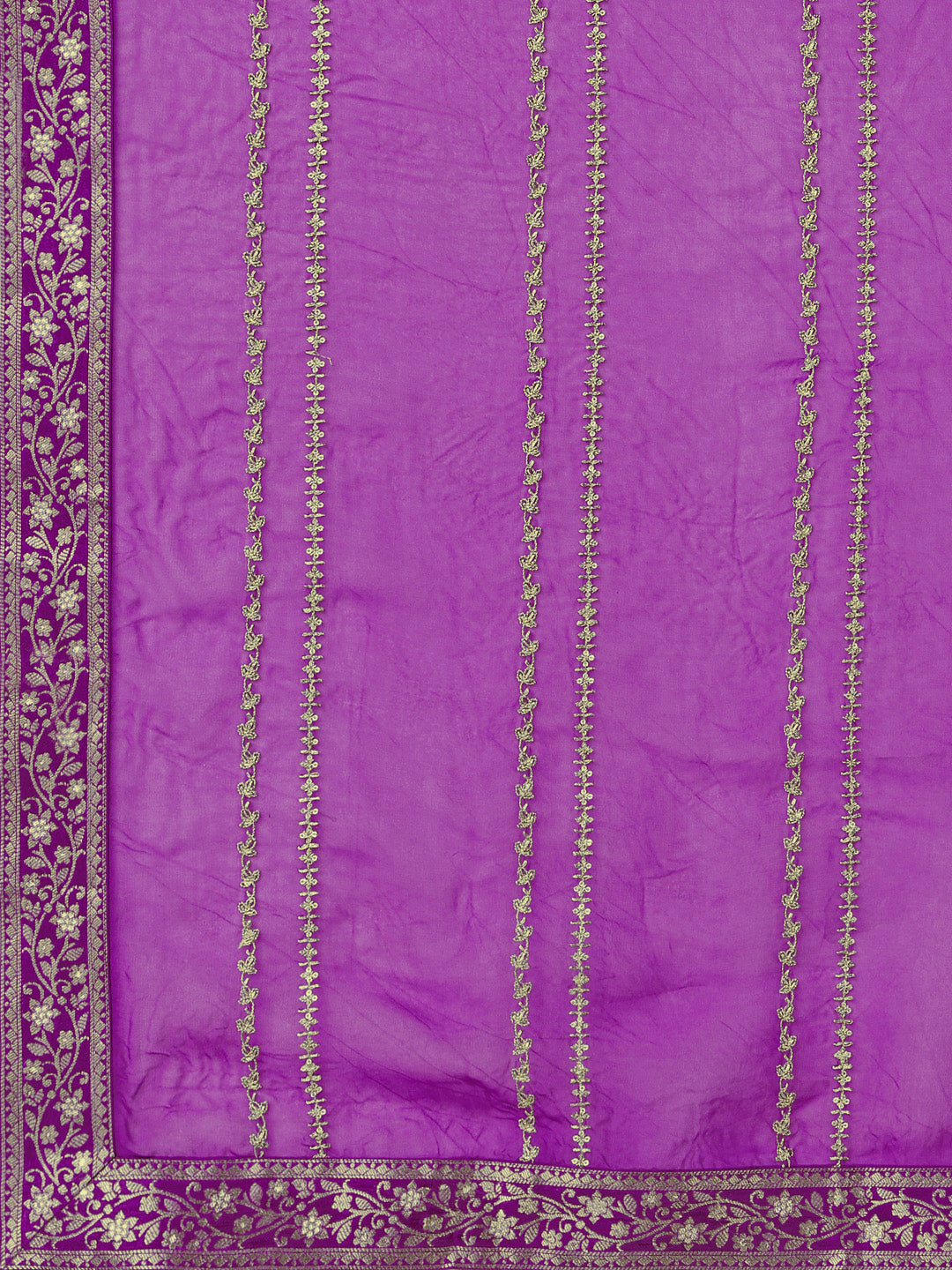 Purple Jacquard Kurta Suit Set Product vendor