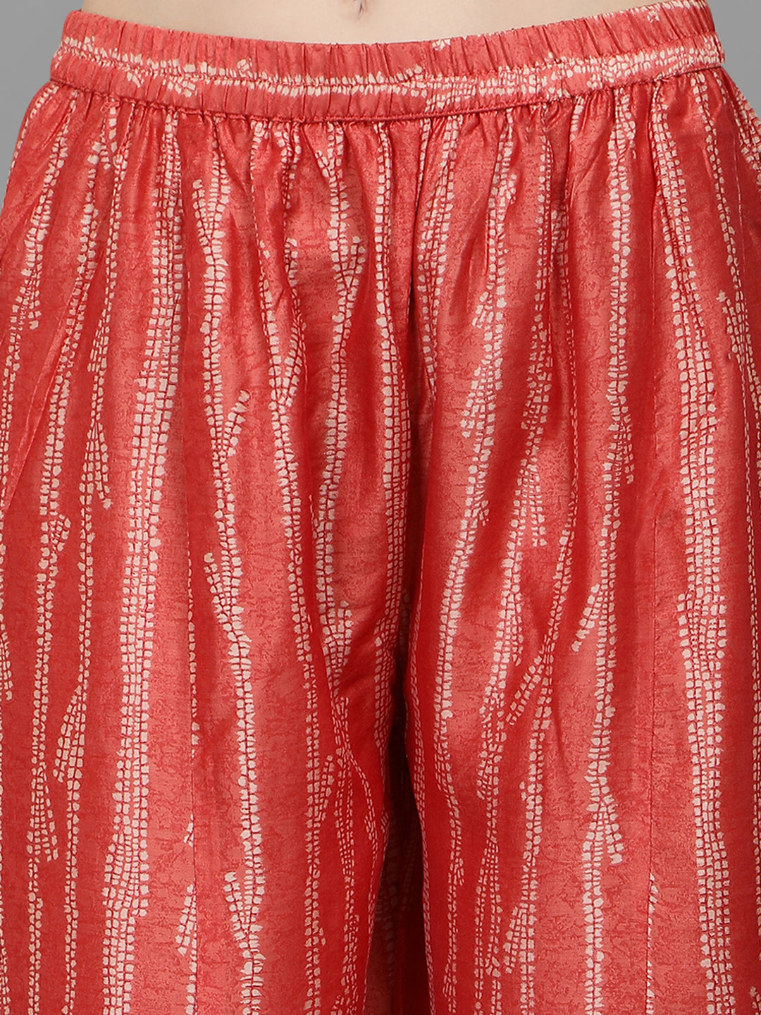 Rust Embroidery Kurta Suit Set Product vendor