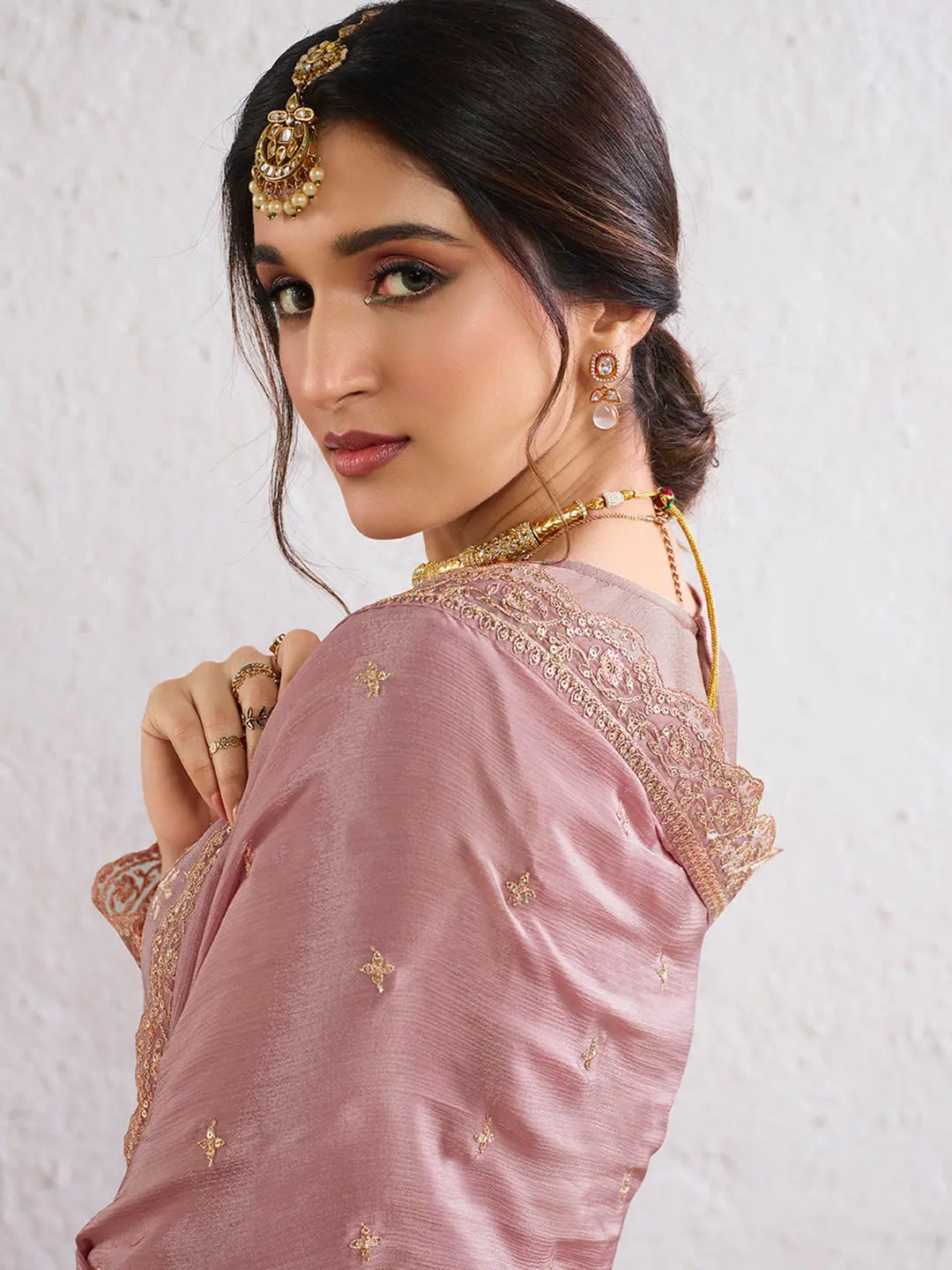 Sweet Lilac Jacquard Jaal work Sharara Suit Set Product vendor