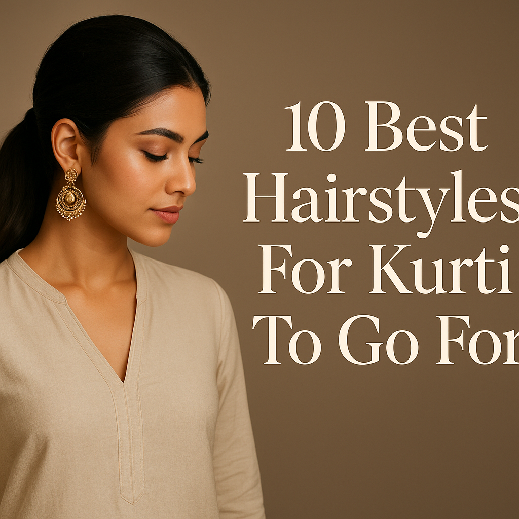 10 Best Hairstyles For Kurti