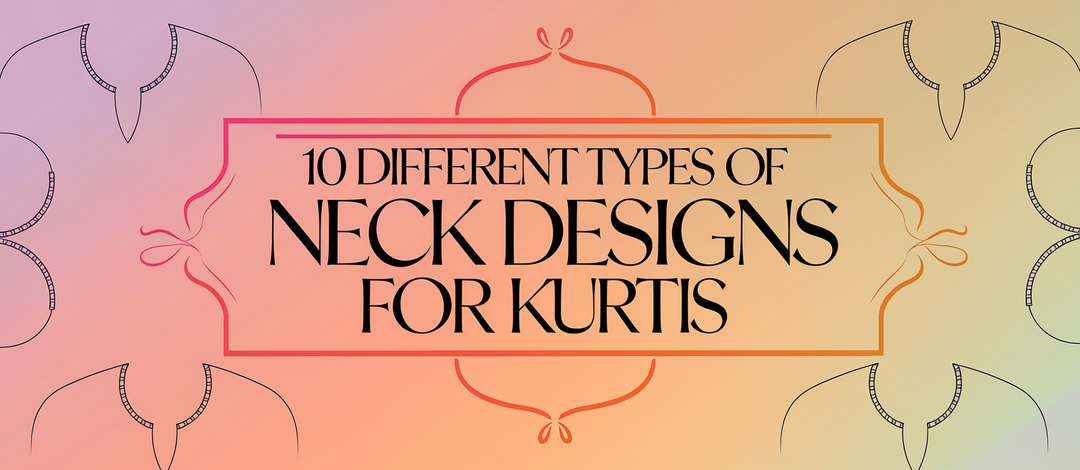 10 Different Types of Neck Designs For Kurtis