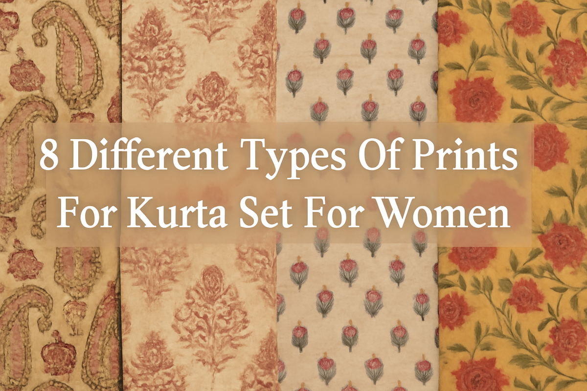 Different Types Of Prints For Kurta Set For Women