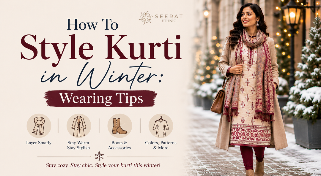 How To Style Kurti in Winter