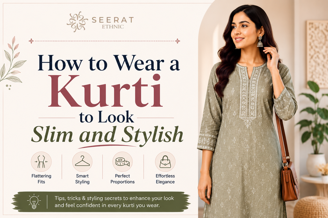 How to Wear a Kurti to Look Slim and Stylish