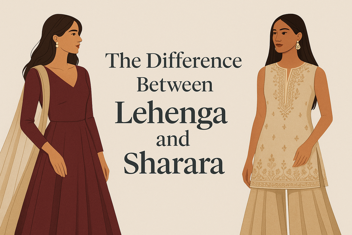 The Difference Between Lehenga And Sharara