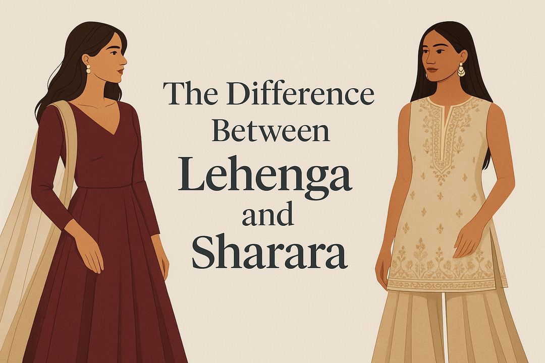 The Difference Between Lehenga And Sharara