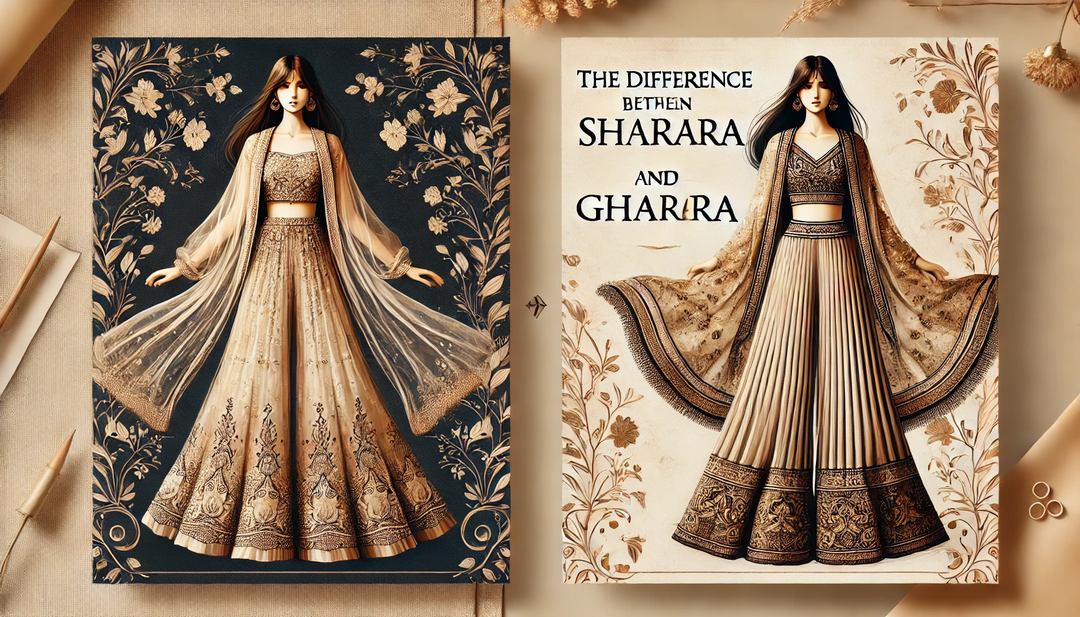 The Difference Between Sharara and Gharara