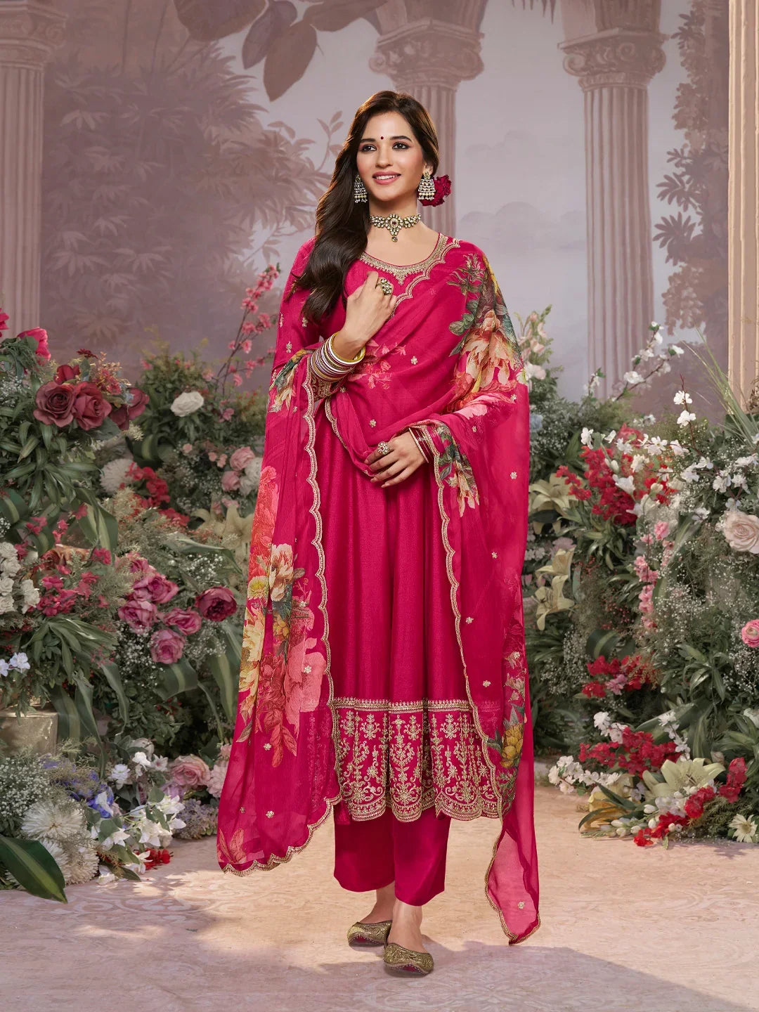Anarkali Kurta Set For Women