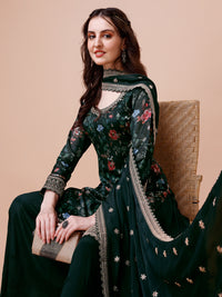 Rama Printed with Embroidered Sharara Suit Set Product vendor
