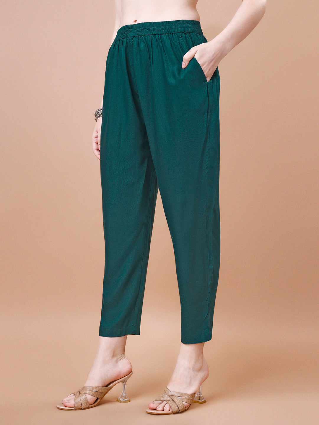 Green Printed Kurta Suit Set Product vendor
