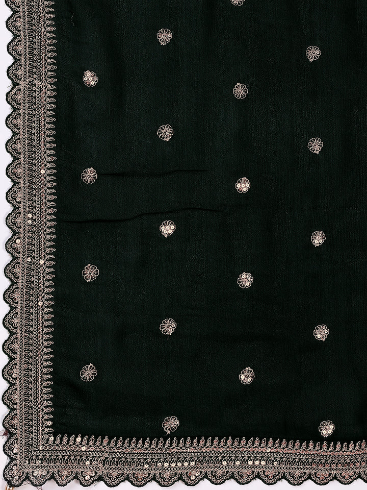Green Printed with Embroidered Sharara Suit Set Product vendor
