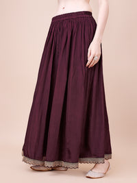 Wine Printed with Embroidered Sharara Suit Set Product vendor