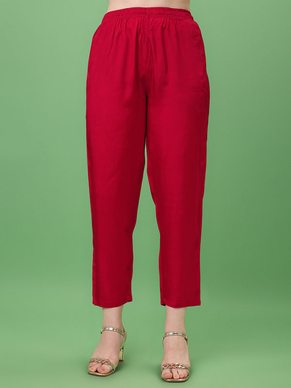 Red Jacquard Kurta Suit Set Product vendor