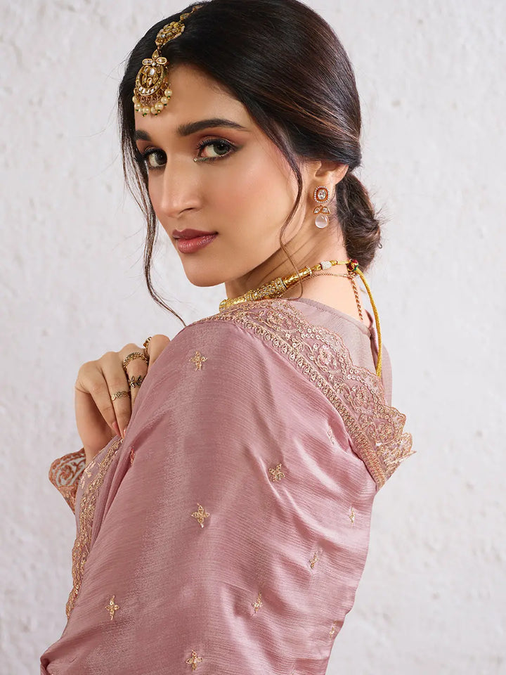 Sweet Lilac Jacquard Jaal work Sharara Suit Set Product vendor